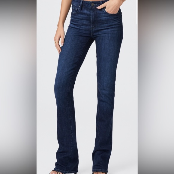 Paige | Manhattan High rise Boot Cut Denim Jeans | Women size 29 - Picture 5 of 16